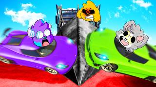 ¡ME QUIEREN DESTRUIR! 😱🚗 GTA 5 CARA A CARA vs LOS COMPAS