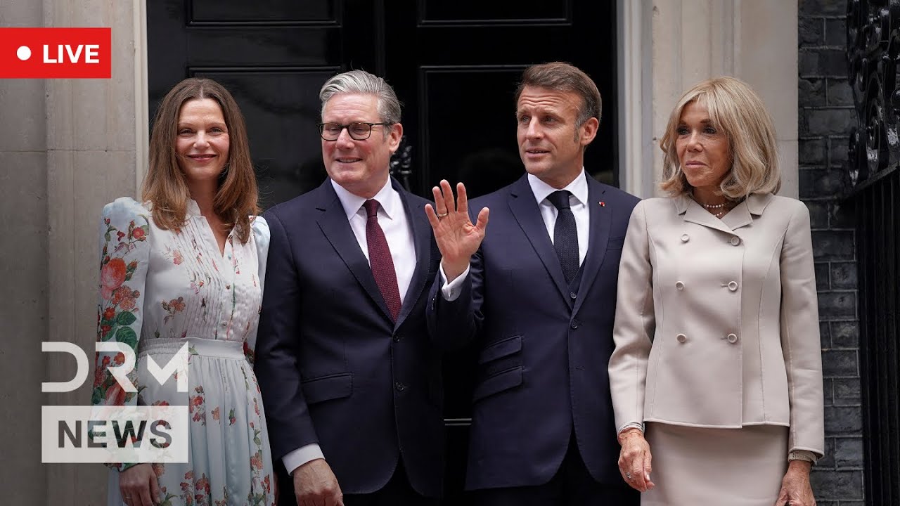 LIVE: Macron and Starmer Speak on UK–France Ties in Central London | AC1G