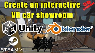 Create an Interactive car showroom VR project using SteamVR screenshot 5