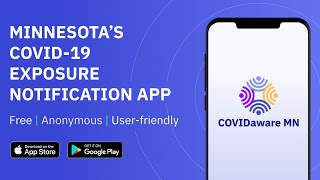 New COVIDaware MN App Could Help Slow the Spread of COVID-19 screenshot 2