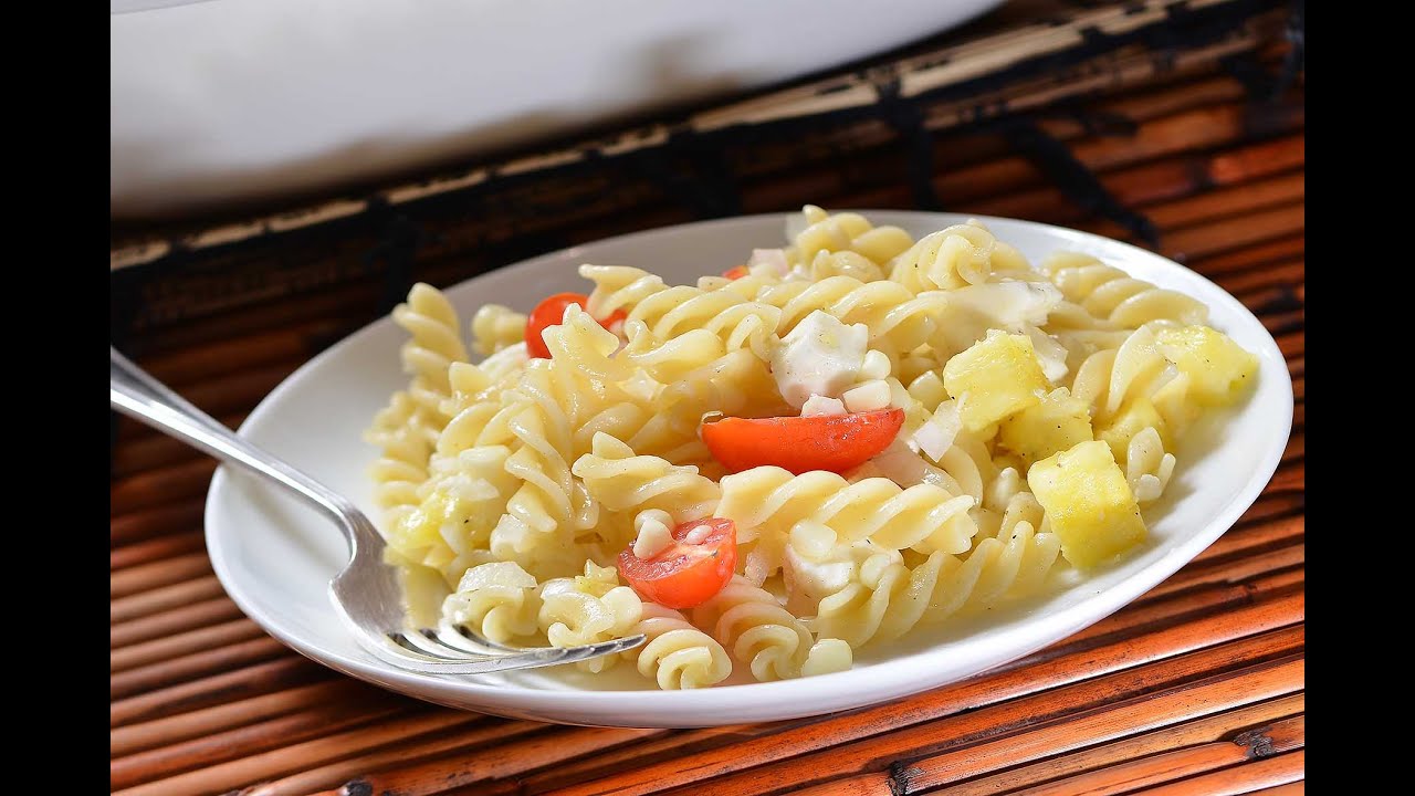 cocina saludable cursos bogota Pasta fusili veraniega