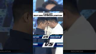 FACE OFF| IZAT ZAKI VS BRIAN LAWITAN