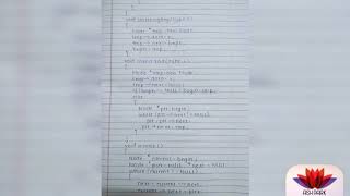 DATA STRUCTURE PROGRAMS (PRACTICAL)
