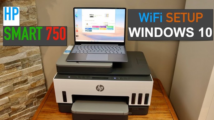 HP Smart Tank 7305 WiFi Setup Windows Laptop / Computer. 