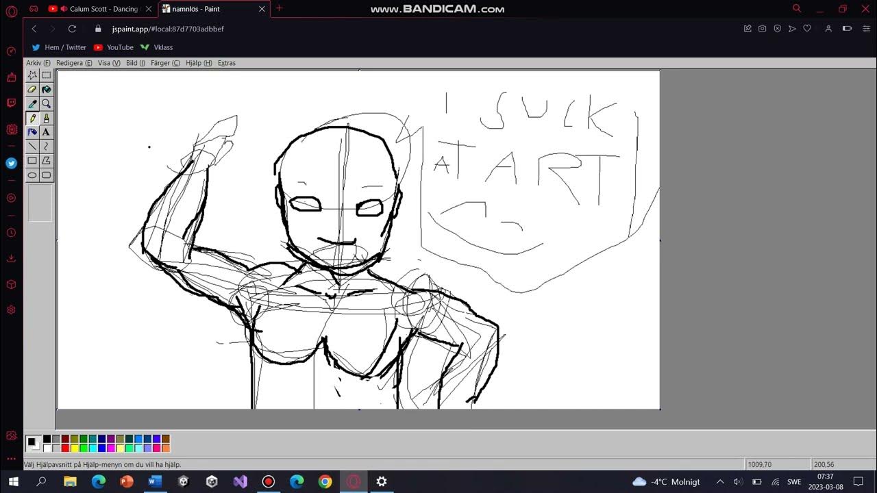 JS PAINT FIRST TIME (PART 1) YouTube