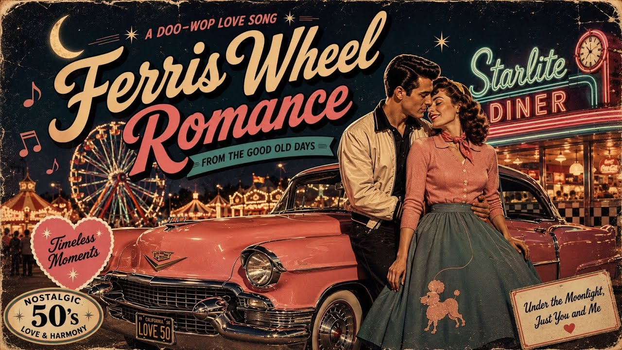 Ferris Wheel Romance 🎡 | 1950s Doo-Wop Love Songs & Vintage