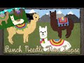 Punch Needle Rug Hook Time Lapse - Alpaca Rug