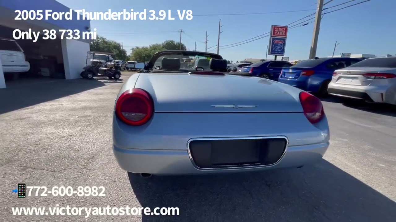 2005 Ford Thunderbird for sale in Stuart, Fl 772-600-8982