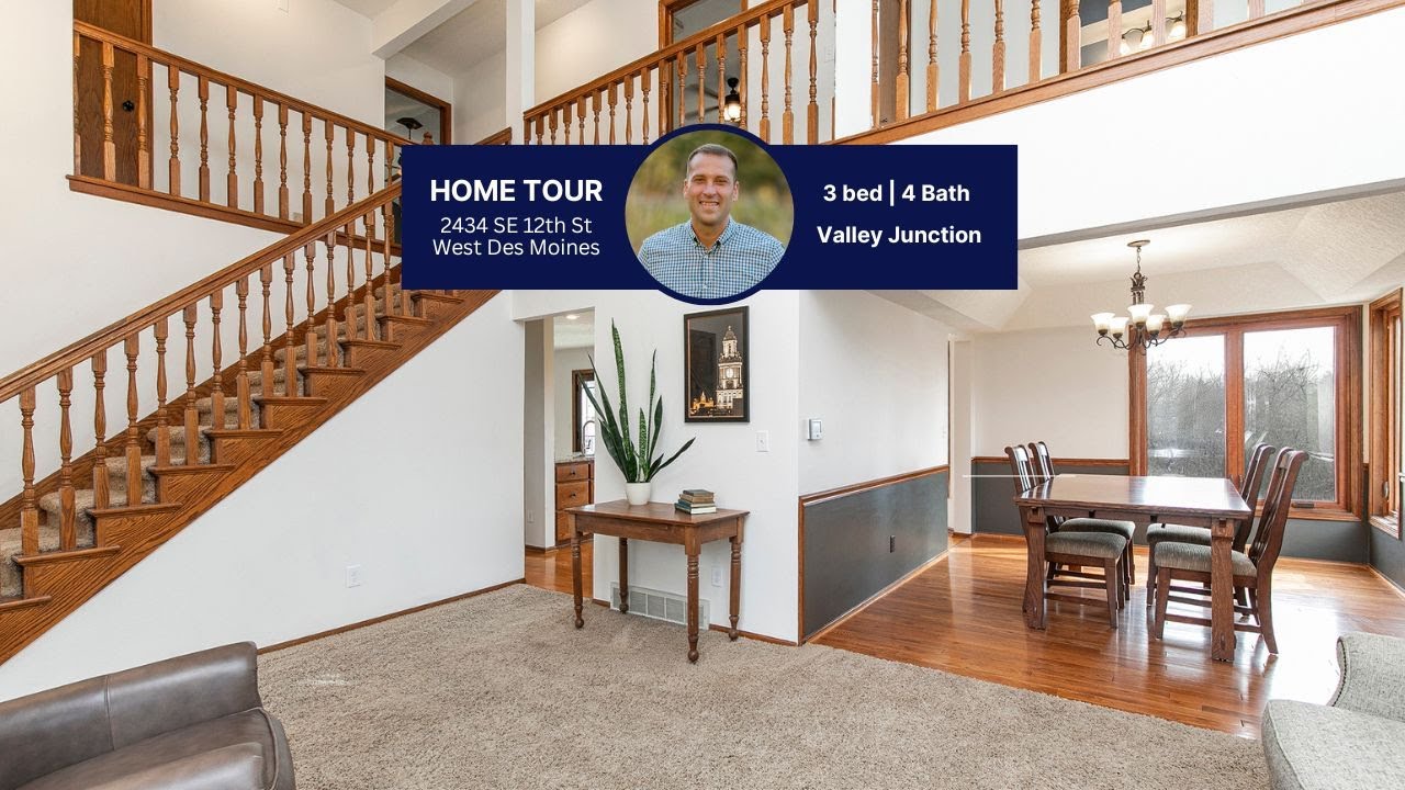 Home on over an Acre in West Des Moines, IA | Home Tour