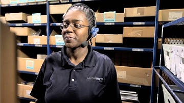 PACCAR Parts Bar coding and Voice Activated Order Picking