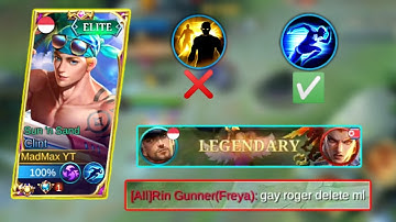 Sprint in new meta spell for Clint☑️ | Enemy Can
