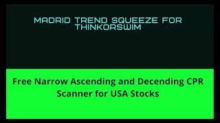 The Perfect Leading Indicator | Madrid Trend Squeeze For ThinkOrSwim