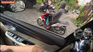 #752 - DRIVING WITH EMERGENCY LEVEL FUEL - CORTEZ L 1.8 M/T - POV DRIVING INDONESIA