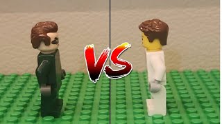 Lego fight scene