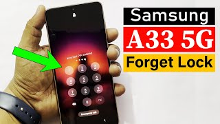 How to HARD RESET Samsung A33 5G  in JUST Seconds!