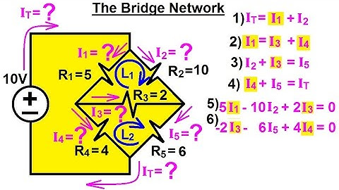 Electrical Engineering: Basic Laws (19 of 31) The Bridge Network