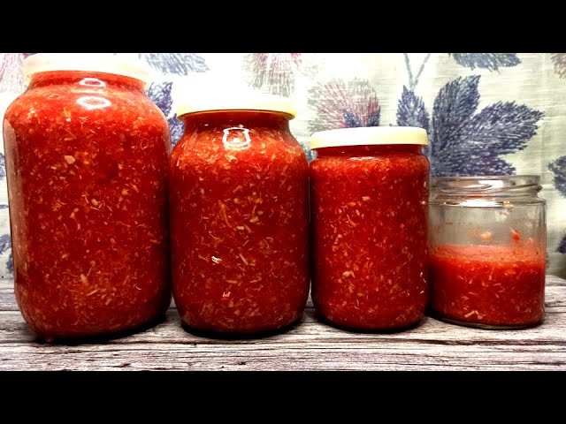 Хреновина Рецепт классический как у Бабушки! Сибирский Горлодёр на зиму отличная закуска!
