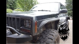 Custom Tube Fenders (Jeep Cherokee XJ)