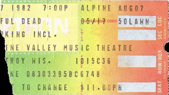 Grateful Dead - 8/7/82 - Alpine Valley Music Theatre - East Troy, WI - sbd Grateful Dead - 8/7/82 - Alpine Valley Music Theatre - East Troy, WI - sbd