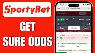 HOW TO GET SURE ODDS ON SPORTYBET | GET SURE ODDS FOR BETTING (2025) screenshot 3