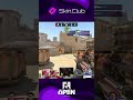 ZywOo GENIUS clutch by time with TRIPLE! #clutch #cs #counterstrike #BLAST #Open #London