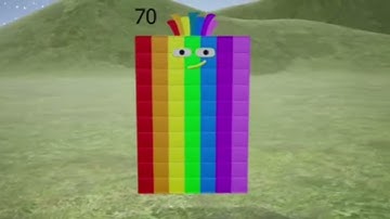 Numberblock band counting 10 to 1000 | Number block band