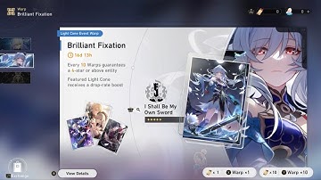 Honkai: Star Rail S5 I Shall Be My Own Sword Summons! (Event Light Cone Warp)