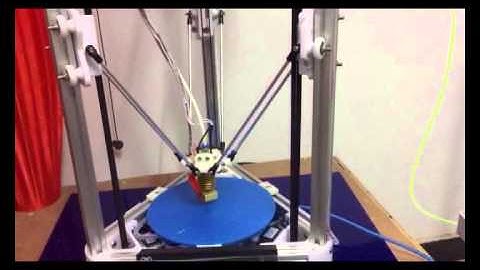 HE3D auto level delta 3d printer