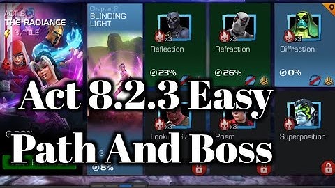 Mcoc Act 8.2.3 Easy Path And Boss | Act 8.2.3 Joe Fixit Boss | Mcoc Ishvalangaming |
