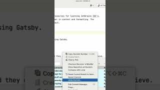 How to undo commits like a PRO