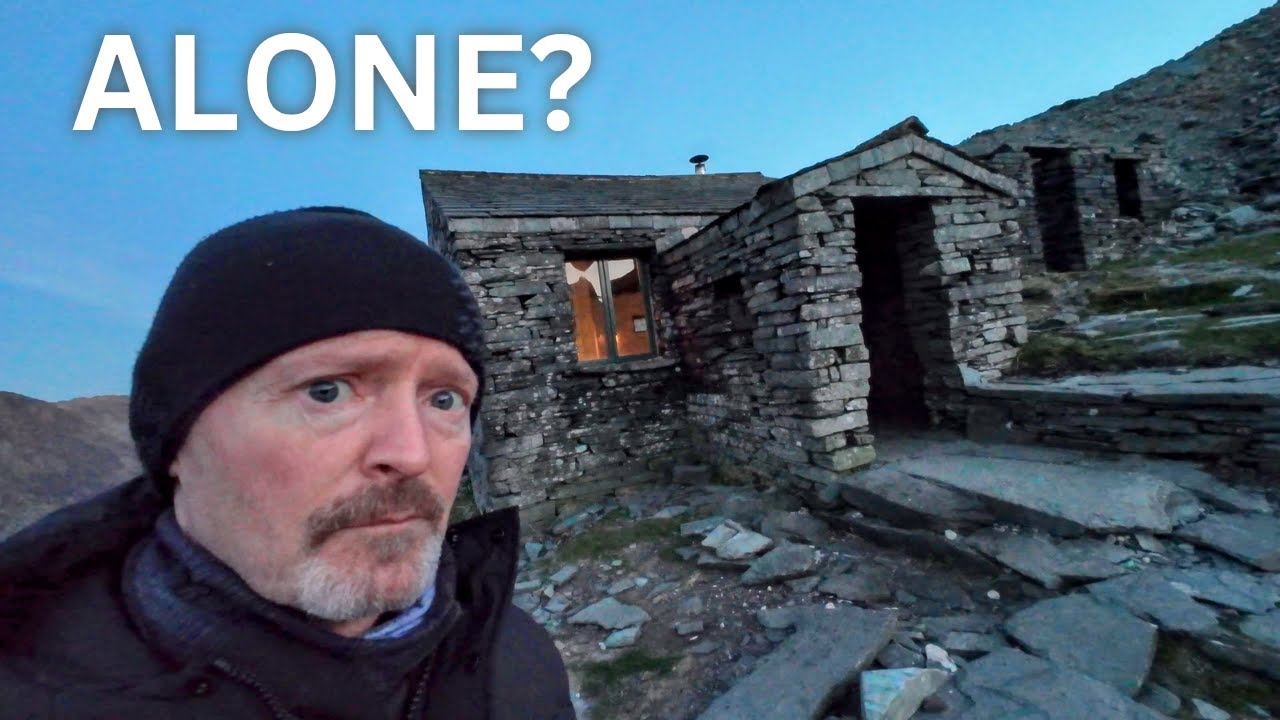 I Tried Sleeping Alone At Night In A Remote ENGLISH Mountain Bothy...