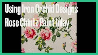 How to apply Iron Orchid Designs Paint Inlays screenshot 5