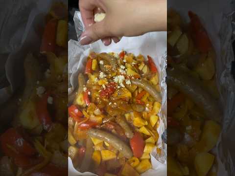 ورقة سجق بالبطاطس والفلفل سجق قليل الدهون من هيلثيست 