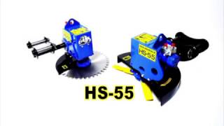 Slanetrac HS-55 Saw Head for Excavators - Avant Equipment