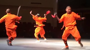 Shaolin Monks at the Temple
