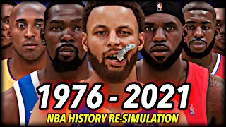 I Reset The NBA To 1976 \& Re-Simulated ALL OF NBA HISTORY | CHAPTER 5: The Finale