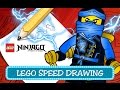 How to draw Jay - Come disegnare Jay (LEGO Ninjago Speed Drawing)