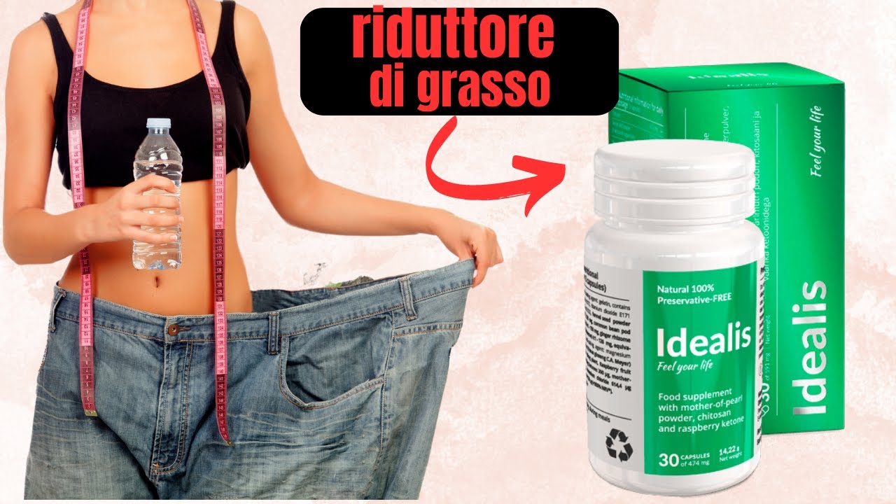 IDEALIS COMPRESSE DIMAGRANTI COME DIMAGRIRE NATURALMENTE pastiglie per ...