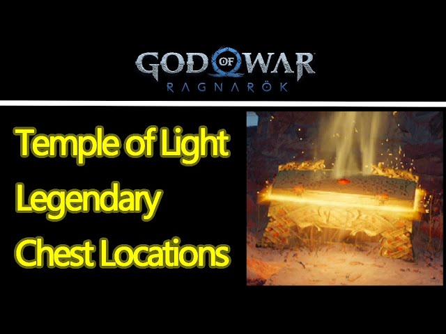 All Legendary Chest Locations - God of War Ragnarok Guide - IGN