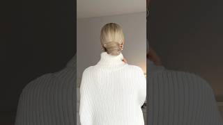 A slowed down version of this easy french pin updo🤍