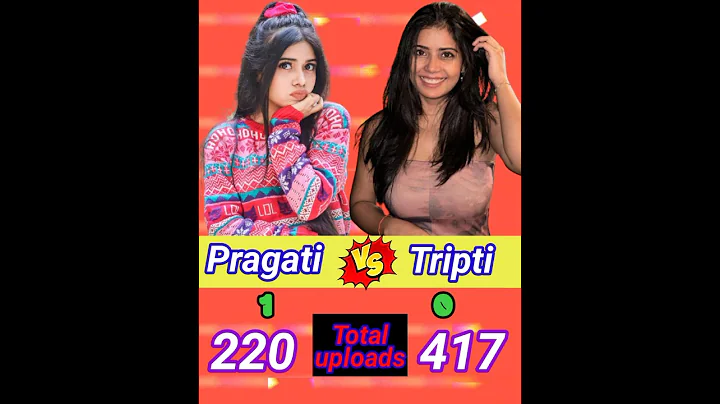 Pragati verma vs tripti verma comparison ❓#pragativerma #triptiverma #comparison