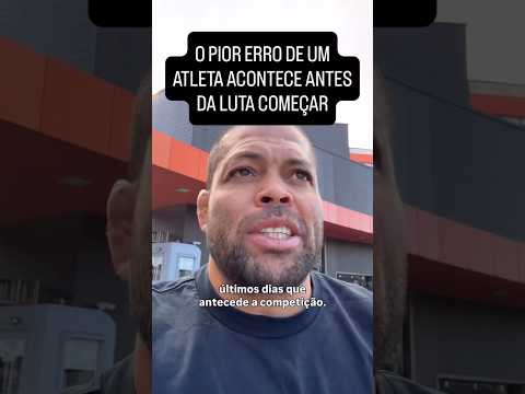 Muitos atletas sempre cometem este erro dias antes da competição #bjj #jiujitsu #judo #grappling