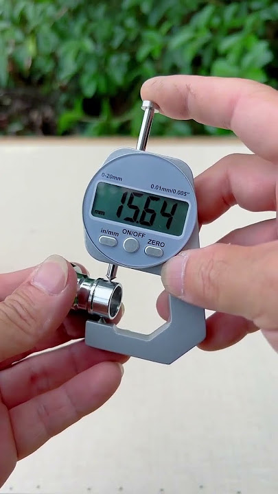 Thickness gauge device #gadget #gauge #experiment