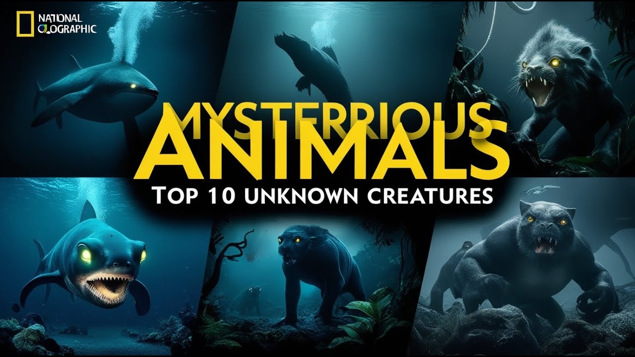 Загадочные животные мира: 10 самых неизвестных существ | Nature Files 1630
