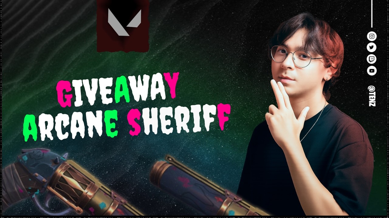 TenZ: Get your Arcane Sheriff right now! Streaming with subs in Valorant!