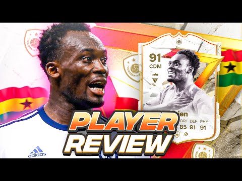 91 GOLAZO ICON ESSIEN SBC PLAYER REVIEW 