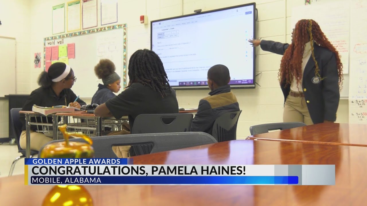 Pillans teacher called ‘Mother of Middle School’ wins Golden Apple award