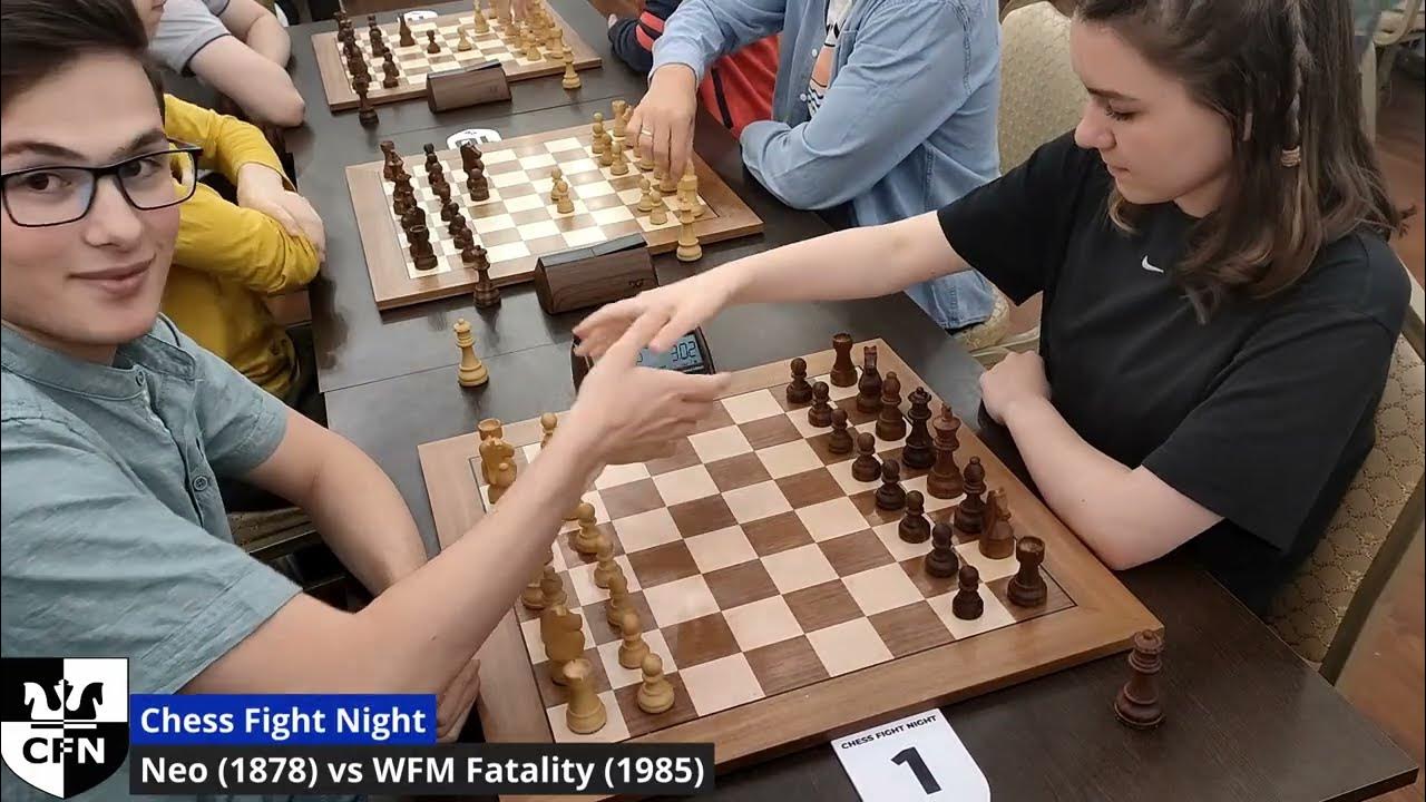 WFM Fatality (1947) vs FM E. Kretov (2296). Chess Fight Night. CFN