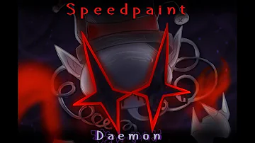 Fantasy Demon Speedpaint- Daemon of the Abyss