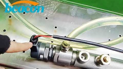 Car repair CR819 common rail diesel injector test bench  Test Common Rail Pump Test Video